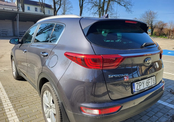 Kia Sportage cena 74500 przebieg: 138000, rok produkcji 2017 z Lipiany małe 46